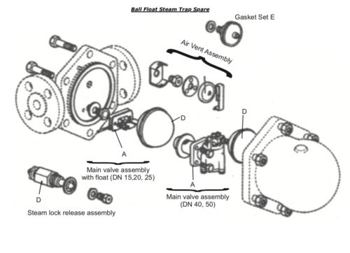 Ball Float Steam Trap Spare