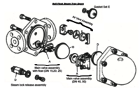 Ball Float Steam Trap Spare - Durable Design, High-quality Steel | Essential Replacement For Efficient Steam Management