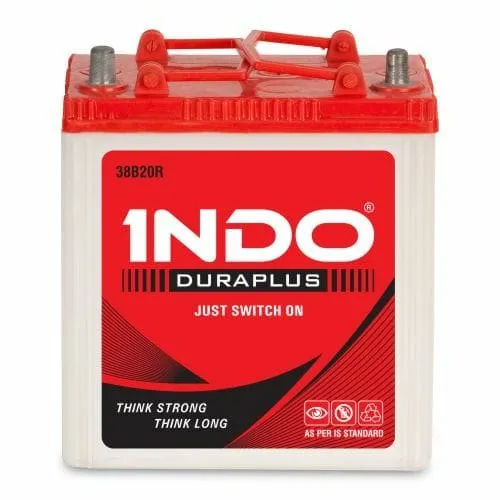 Metal / Plastic 12 V Indo Car Acid Lead Inverter Battery