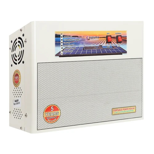 White Portable Inverter Inbuilt Battery