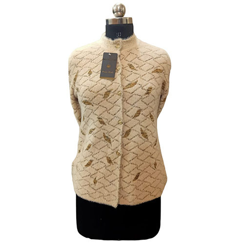 Ladies Feather Cardigan