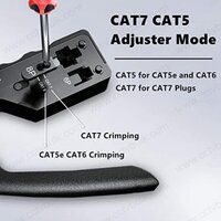 Cat7 Pass Through Crimping Tool