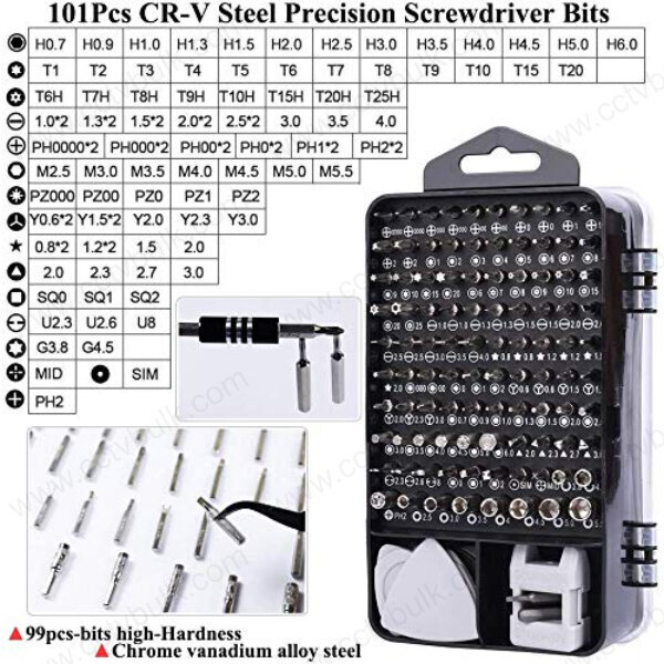 Screwdriver Tool Professional Precision Set 110 In 1