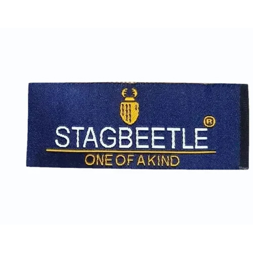 Damask Woven Label for Garments