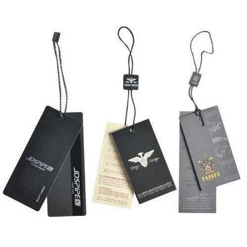 Rectangle Printed Garment Hang Tag