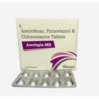 Aceclogin MR Acelcofenac Paracetamol Chlorzoxazone