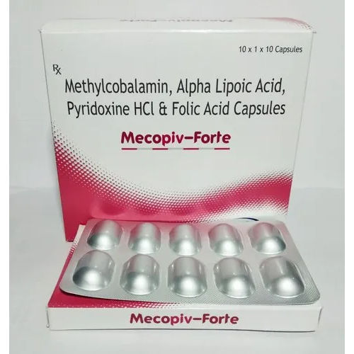 Mecopiv Forte Capsule Methylcobalamin Alpha Lipoic Acid Folic Acid Pyridoxine