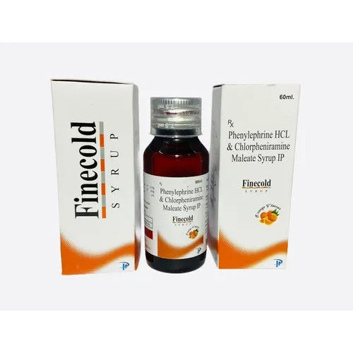 Finecold Syrup Phenylephrine Hcl And Chlorpheniramine Maleate Syrup Ip General Medicines