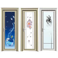 Multicolor Aluminium Bathroom Door