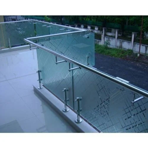 Colorless Stainless Steel Balcony Railing