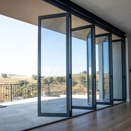 Glass French Door Application: Industrial