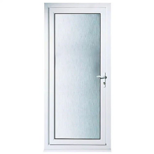 White Upvc Hinged Bathroom Door