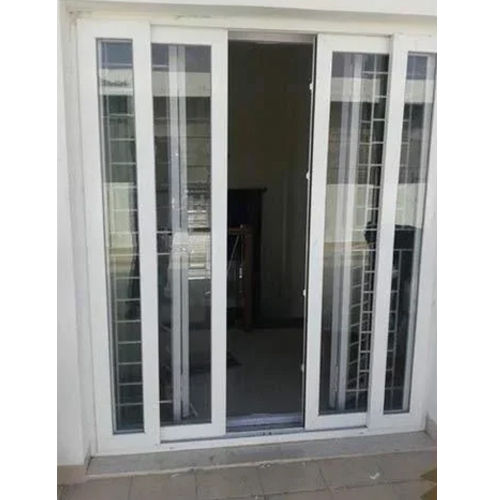 White Upvc Sliding Door Design: Standard