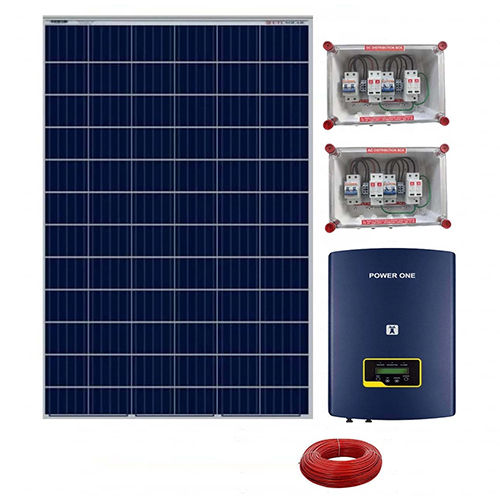 Blue Single Phase 3 Kwp Solar On Grid System