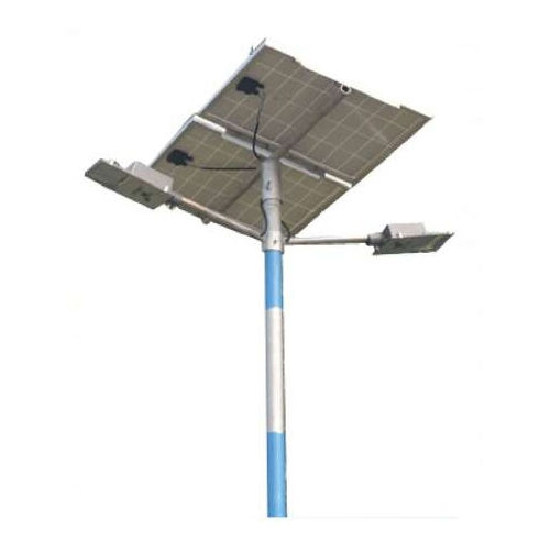 Grey 30 Watt Double Arm Solar Street Light