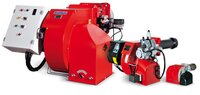 Ecoflam Gas Fire Burner - High Pressure, Sturdy 20kg Red Fire Tube | Energy-efficient, Versatile, Advanced Emissions Control, Safety Focused