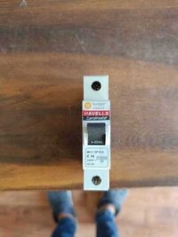 Havells Mcb - 1 Pole, 16 Ampere, White | Electrical Function, Single Phase, 50/60 Hz, Mechanical Life: 5 Years, Temperature Protection: 50â°c