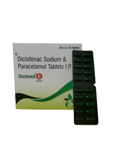 Diclofenac Sodium And Paracetamol Tablets Ip General Medicines