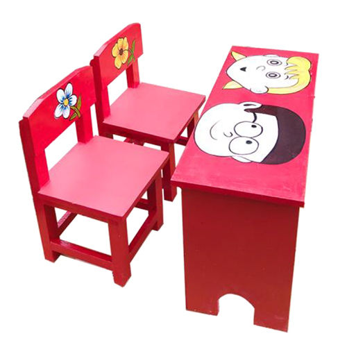 Kids Desk And Benches