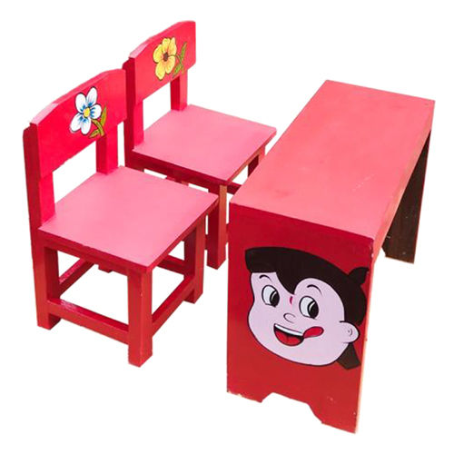 Kids Desk And Benches