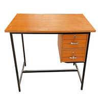 Brown Dual Storage Teacher Desk
