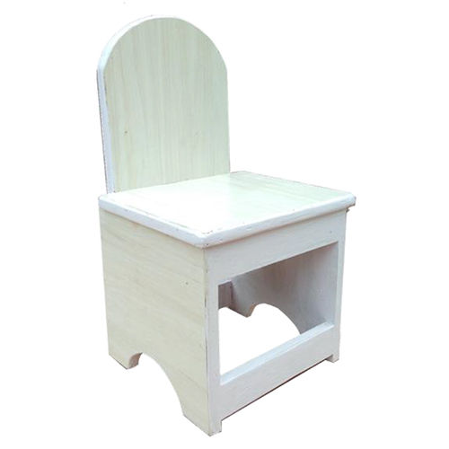 White  School Chair