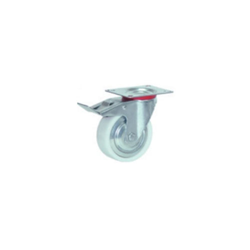 Gray Pp Light Duty Swivel Caster Wheel