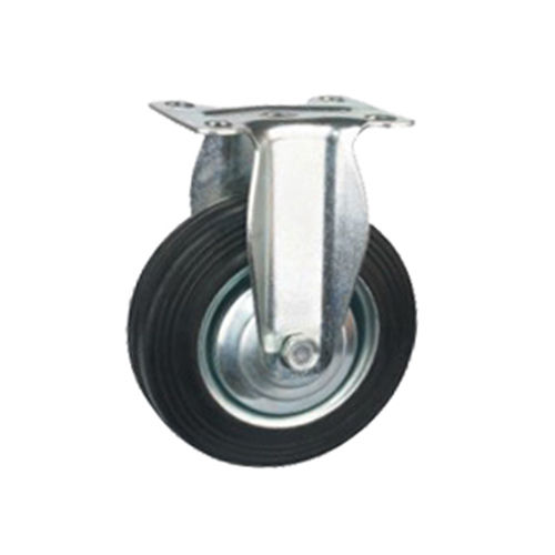 Gray Industrial Fix Caster Wheel