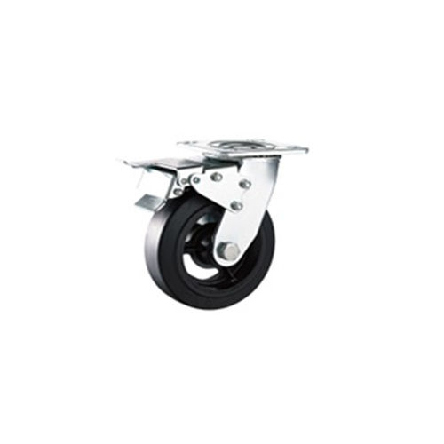 Gray Crw Brake Caster Wheel