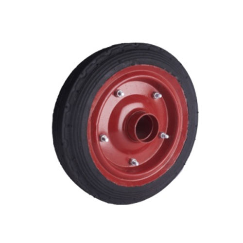 Red Solid Rubber Wheel