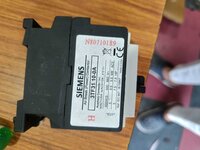 SIEMENS 3TF31 CONTACTOR