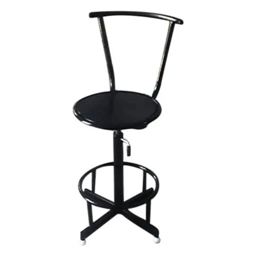 Multipurpose Steel Chair - Color: Black