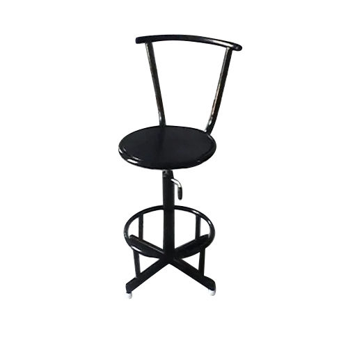 Work Station Stool - Color: Black