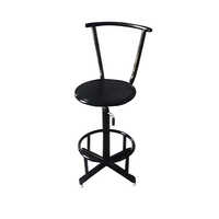 Work Station Stool - Color: Black