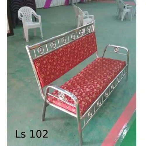 3 Seater Banquet Chair - Color: Red