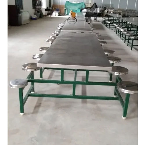 8 Seater Canteen Table