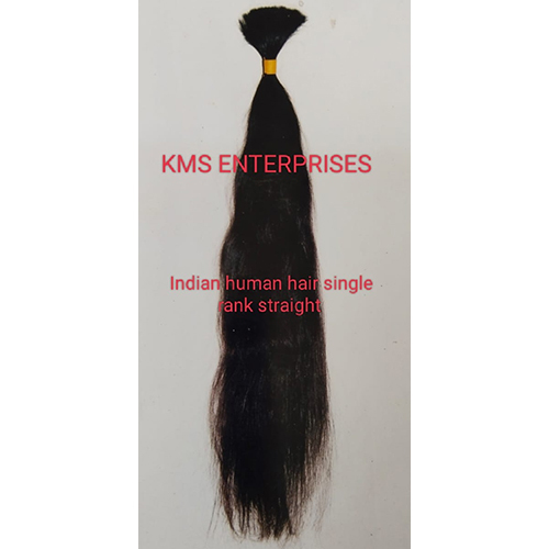 Single Rank Straight Indian Human Hair Application: Profesional