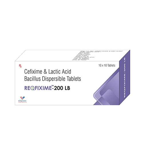 Cefixime And Lactic Acid Bacillus Dispersible Tablets General Medicines