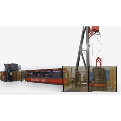 Gray & Orange Coldrive 3Mv Cold Rolling Line