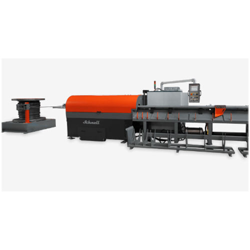 Gray & Orange Rb 12 Rotor Type Wire Staightening Machine