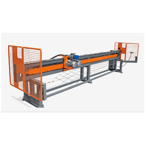 Gray & Orange Trg Electromechanical Mesh Cutting Machine