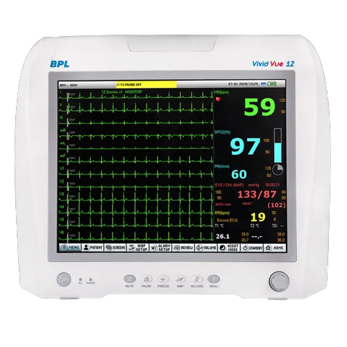 Bpl Vivid Vue 12 Patient Monitor Application: Industrial