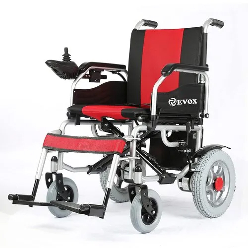 Battery Operated Evox Electric Wheelchair Foot Rest Material: Steel