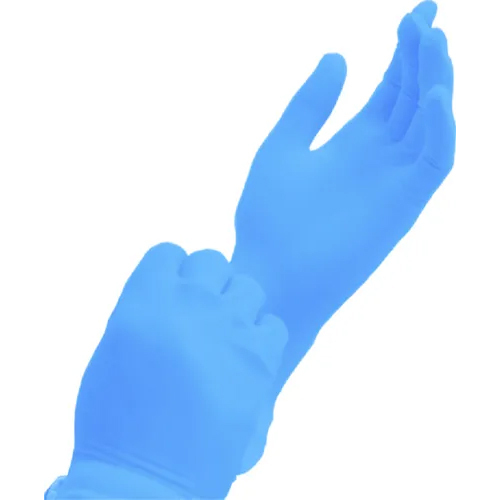 Blue Powder-Free Nitrile Examination Gloves