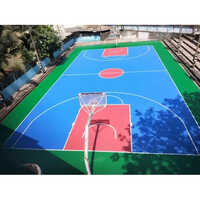 Basketball Court Flooring Service