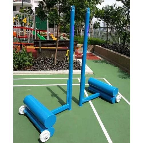 Mild Steel Badminton Poles movable