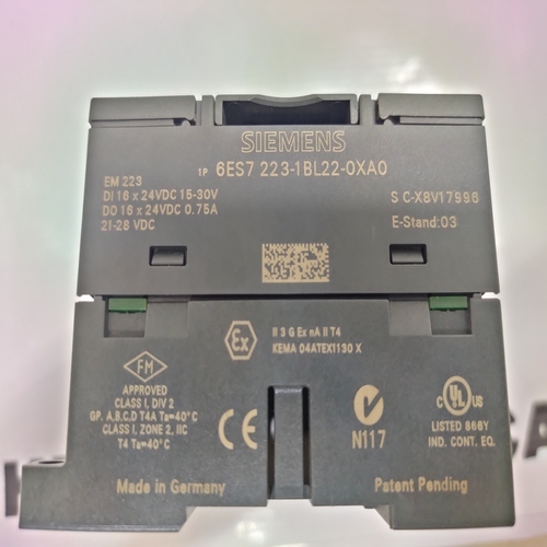 SIEMENS 6ES7 223-1BL22-0XA0 DIGITAL I/O MODULE