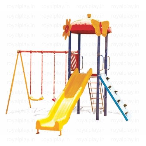 Multi Activity Play Station  Spiral Slide