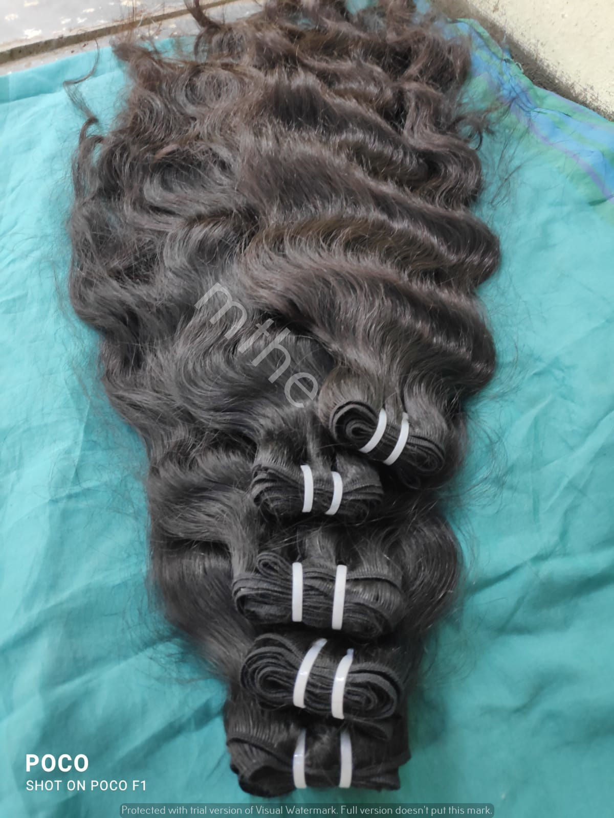 Raw Indian Deep Wavy Hair Extensions