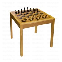 Wooden Chess Table